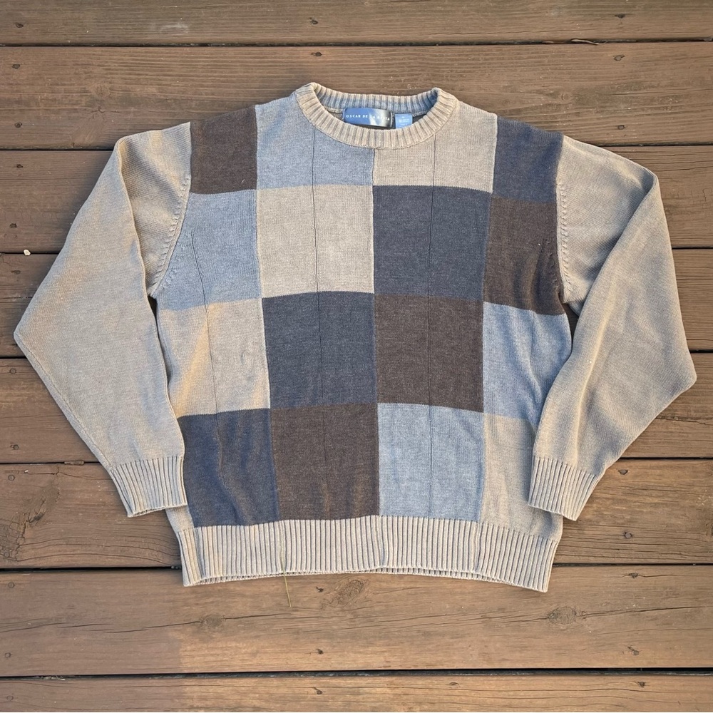 Vintage Oscar De La Renta Men’s Sweater